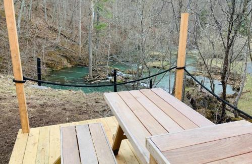 Glace Otro | Tentrr Signature Site - Beaverdam Falls - Top of the Rock - Coleman Outfitted Site