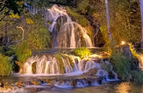 Glace Otro | Tentrr Signature Site - Beaverdam Falls - Top of the Rock - Coleman Outfitted Site