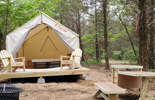 Catawissa Alquiler De RV | Tentrr Signature Site - Camp on 300 acres with Winery at Idle Acres