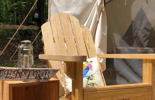 Mongaup Valley Alquiler De RV | Tentrr Signature Site - Swinging Bridge Sanctuary