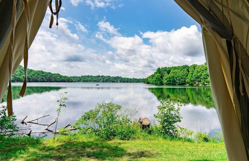 Ancram Alquiler De RV | Tentrr State Park Site - Lake Taghkanic Lakeside Single - Site B