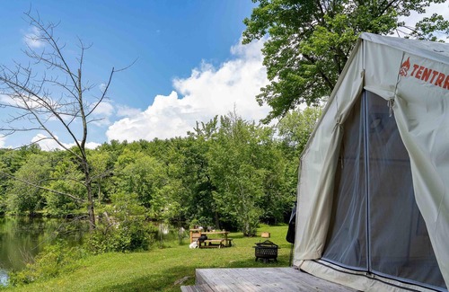Ancram Alquiler De RV | Tentrr State Park Site - Lake Taghkanic Lakeside Single - Site B