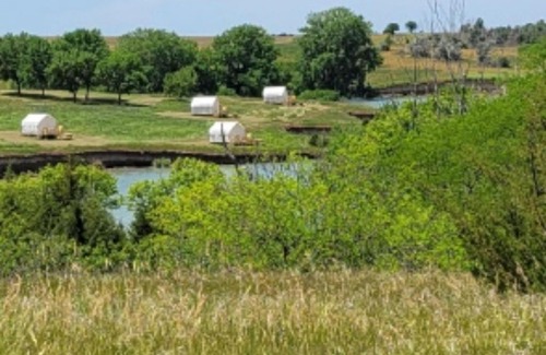 Loup City Otro | Tentrr State Park Site - Nebraska Sherman SRA - Redwood Lakeview D - Single Camp