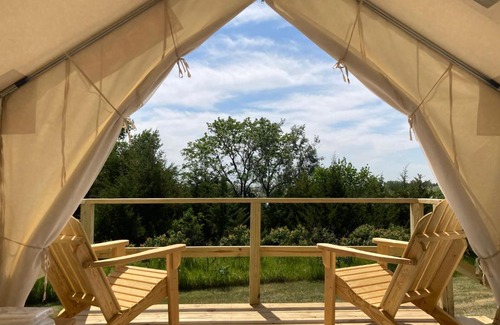 Loup City Otro | Tentrr State Park Site - Nebraska Sherman SRA - Middle Ridge Lakeview G - Single Camp