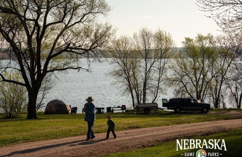 Loup City Otro | Tentrr State Park Site - Nebraska Sherman SRA - Middle Ridge Lakeview G - Single Camp