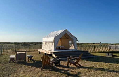 Galveston Otro | Tentrr State Park Site - Texas Galveston Island- Beachside A- Single Camp