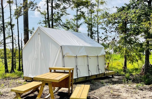 Lake Charles Alquiler De RV | Tentrr State Park Site - Louisiana Sam Houston Jones State Park - Lagoon View A