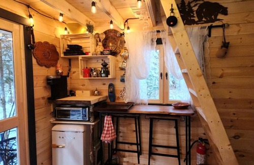 Bracebridge Casa | Teremok Log Cabin & Cedar Hot Tub & Sauna on Wood
