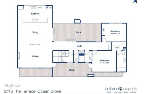 Ocean Grove Apartamento | Terrace Breeze