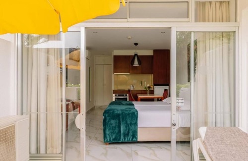 Santa Eulalia Hotel | Terrace Room w/Complimentary Parking - Walk to the Beach | 2 Units