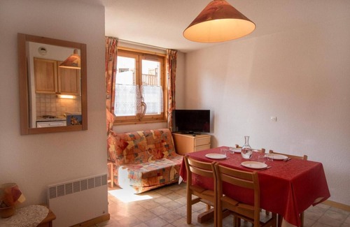 Aussois Apartamento | Terraza, tv, local para esquís, 25m², Aussois