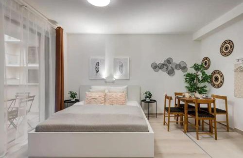 Csarnok negyed Apartamento | Terrace Vista-Modern 2BR Retreat