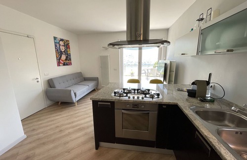 Susa Apartamento | Terrace with super lake view