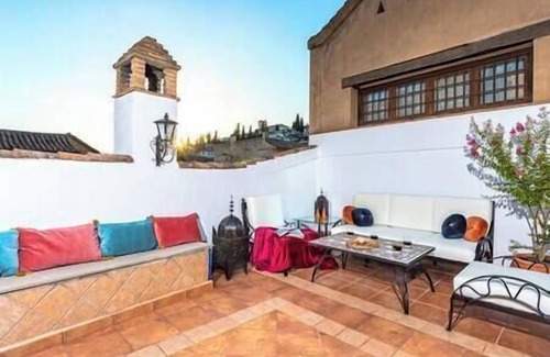 San Pedro Casa | Terrace with views to Alhambra. Morayma House.