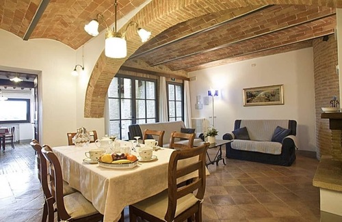 Ponte di Gabbiano Otro | Casa adosada con piscina en casa de campo cerca de Siena con piscina