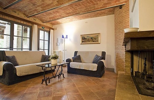 Ponte di Gabbiano Otro | Casa adosada con piscina en casa de campo cerca de Siena con piscina