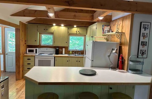 New Hampton Casa | Terrapin Station - Rustic Home on Lake Winona with Dock!