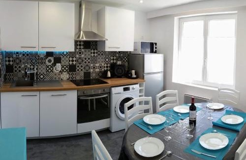 Berck-sur-Mer Apartamento | TERRASSE -100 m PLAGE -parking moto-GRAND APPARTEMENT-8 PERS