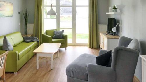 Gohren Apartamento | Terrasse, gratis Nutzung vom AHOI Erlebnisbad und Sauna - Meeresblick FeWo 10
