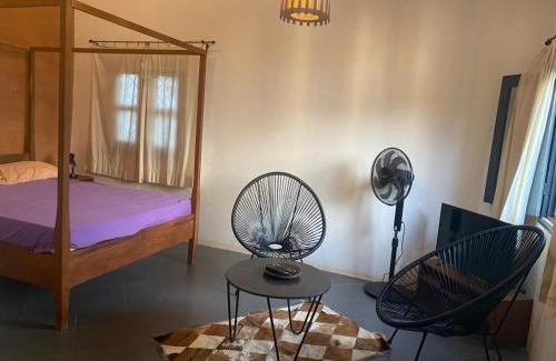 Senegal Cama Y Desayuno | Terrasse Maisonnette Chambre jardin