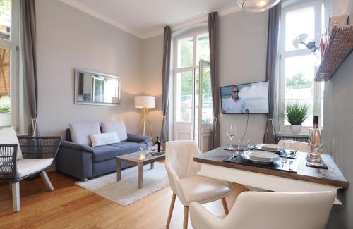 Seebad Bansin Apartamento | Terrassenwohnung "Strandläufer" - Villa Frisia