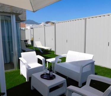 Puerto de Guimar Apartamento | Terraza al Mar