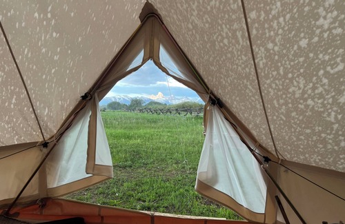 Tetonia Alquiler De RV | Teton View Tent