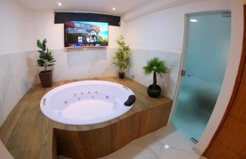 Maria Eugenia Apartamento | TH Flats 101 - Flat com Banheira de Hidromassagem