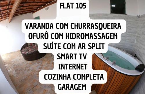 Maria Eugenia Apartamento | TH Flats com Banheira de Hidromassagem