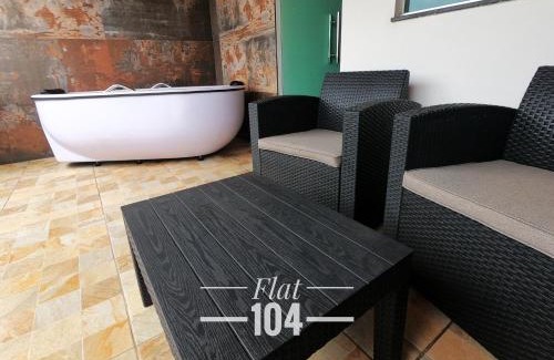 Maria Eugenia Apartamento | TH Flats com Banheira de Hidromassagem