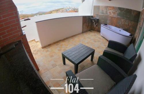 Maria Eugenia Apartamento | TH Flats com Banheira de Hidromassagem