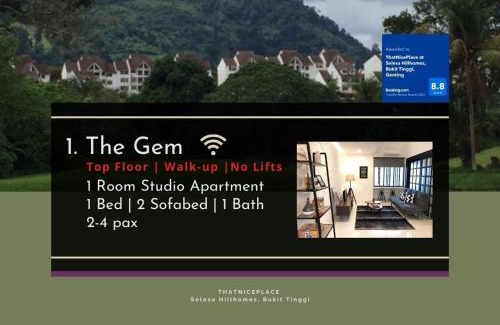 Bukit Tinggi Apartamento | ThatNicePlace at Selesa Hillhomes, Bukit Tinggi, Genting