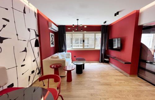 Heliopolis Apartamento | The 2 BDR Scarlet Condo 5 min to CAI Airport