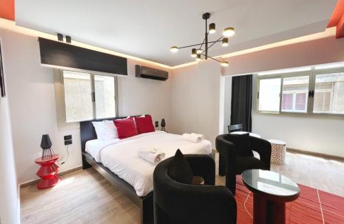 Heliopolis Apartamento | The 2 BDR Scarlet Condo 5 min to CAI Airport