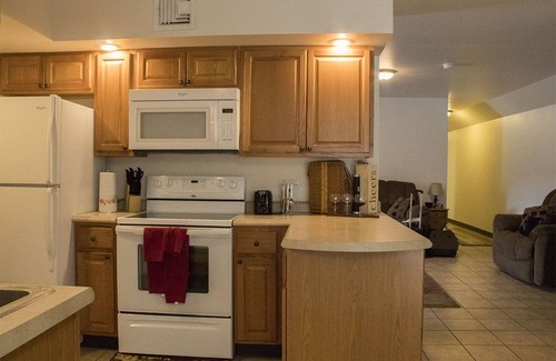 Mount Holly Springs Apartamento | The Angler’s Nest es un espacioso apartamento completamente amueblado de 1400 pies cuadrados