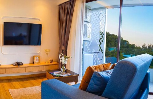 Cherngtalay Apartamento | The Aristo Beach by Holy Cow, 1-BR, Sea View