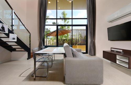 Cherngtalay Apartamento | The Aristo by Holy Cow, 4-BR loft, 150 m2, pool view