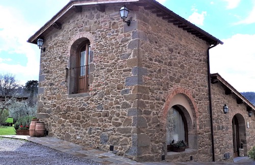 Montegonzi Cabaña | La cabaña de Arsoli. Piscina de uso exclusivo.