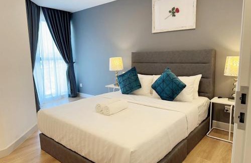Kuala Lumpur Apartamento | The Atrium at Jalan Ampang by OKBnB - Spacious Modern 3Bedroom Family Suite 3 mins to KLCC
