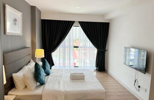 Kuala Lumpur Apartamento | The Atrium at Jalan Ampang by OKBnB - Spacious Modern 3Bedroom Family Suite 3 mins to KLCC