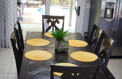 Merritt Island Casa | The Banana Cabana - A Tropical Florida Escape with Heated Pool!