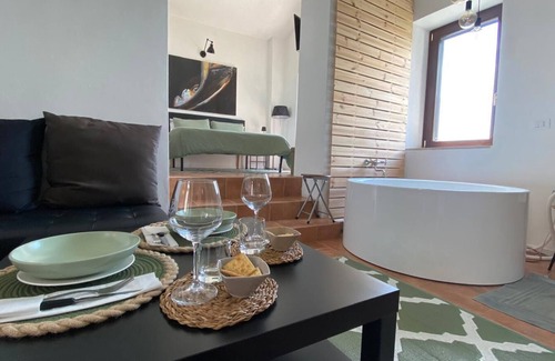 Norma Apartamento | The Barn suite with overhanging rooftop terrace