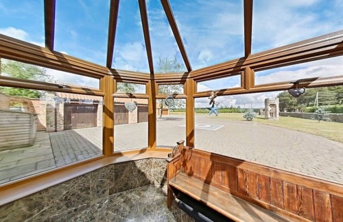 Crook Casa | The Barn & The Log Cabin, Sleeps 12, 2 Hot Tubs