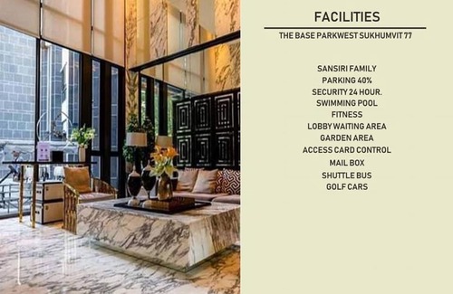 Phra Khanong Nuea Apartamento | The Base Park West - Bangkok Sukhumvit 77