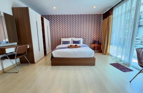 Ban Bang Saen Apartamento | The Beach Bangsaen Condo 327-23