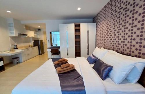 Ban Bang Saen Apartamento | The Beach Bangsaen Condo 327-23