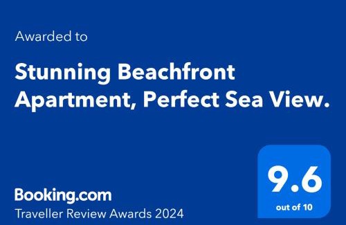 Worthing Apartamento | The Beachfront Lookout a Stunning Apartment with Perfect Sea View