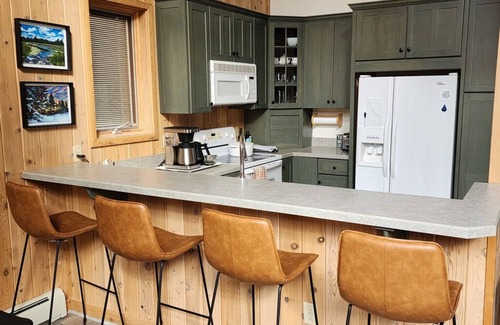 Harbor Springs Chalet De Esquí | The Black & Tan Chalet - modern comfort for your group near Nubs & Highlands