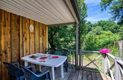 Carsac-Aillac Casa | Camping Le Plein Air des Bories *** - Mobil home O'hara Comfort 3 habitaciones 4 personas