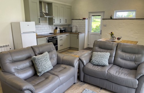 Tremain Cabaña | THE BYRE @ CANLLEFAES, pet friendly, with pool in Cardigan